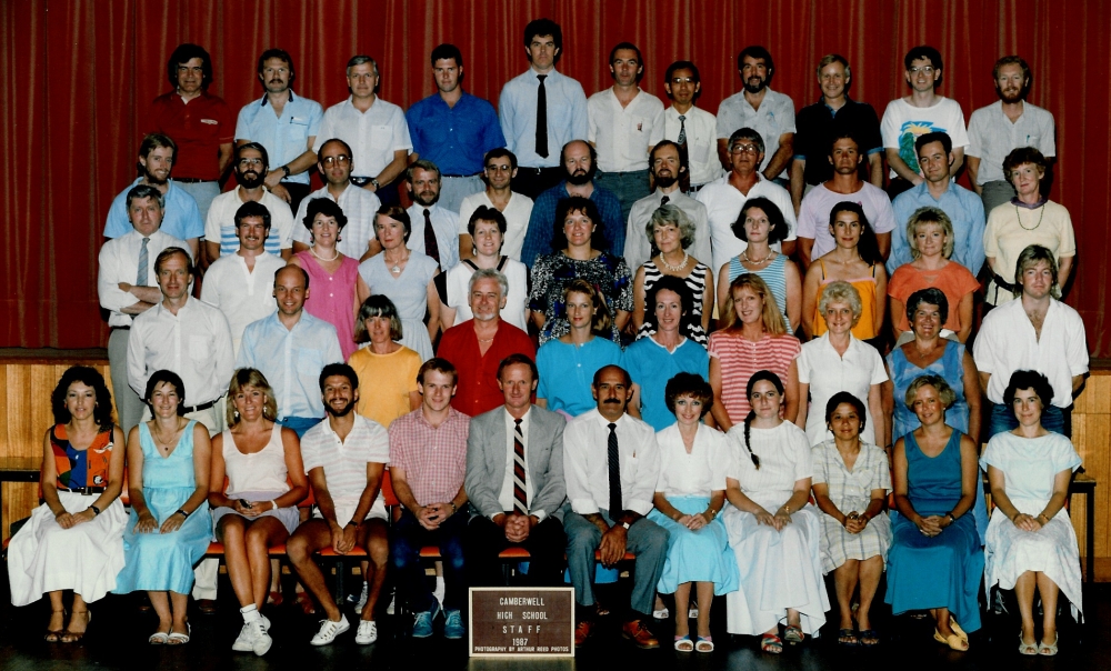 Staff in the 1980s