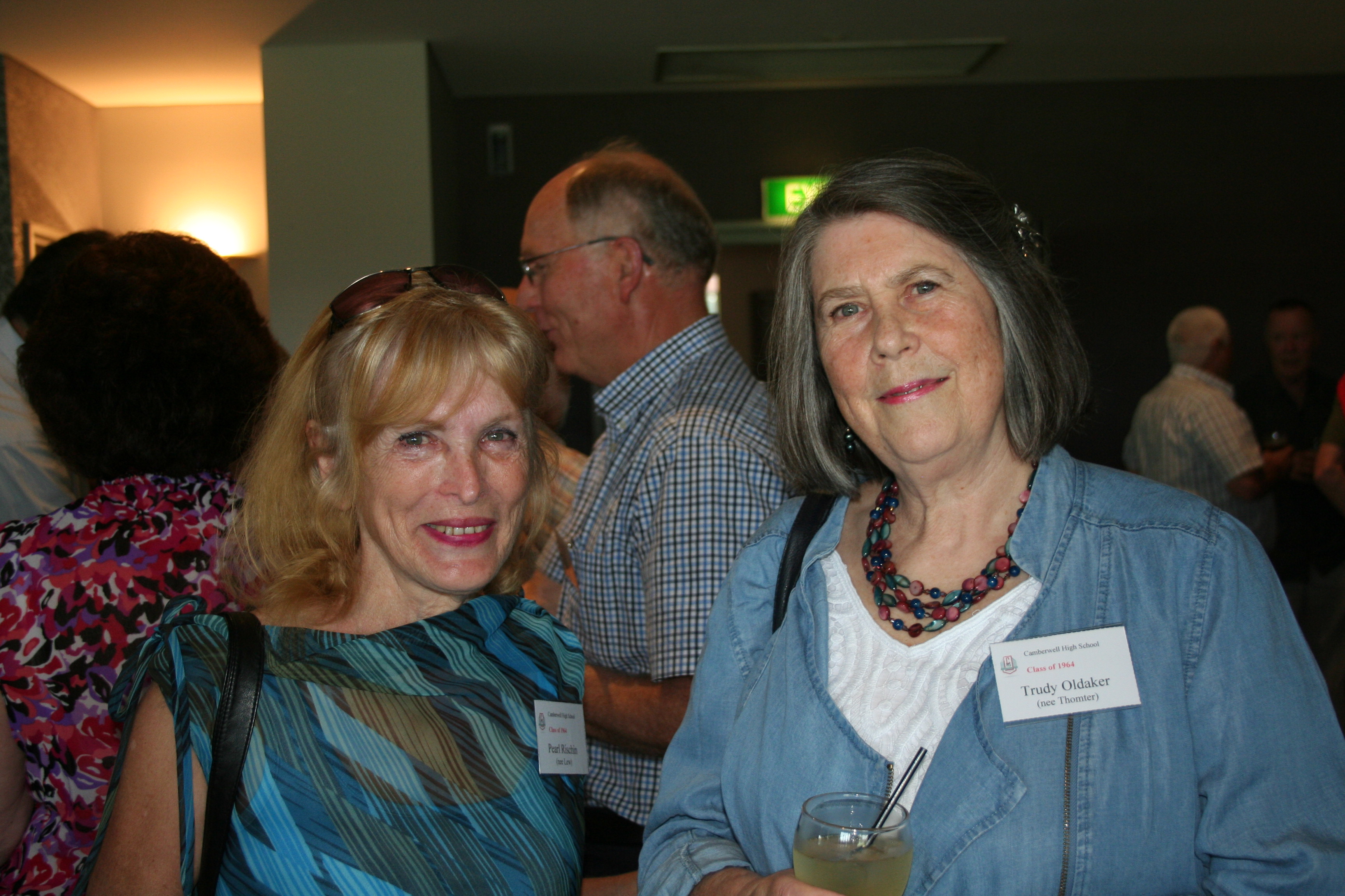 Pearl Richin and Trudy Oldaker – Camberwell High School Ex Students Society