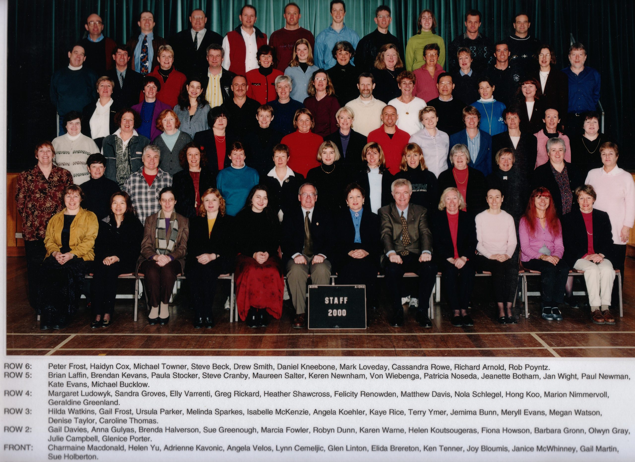 Staff photos, 2000-2009